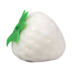 JUMBO Strawberry UV Light Changing Slime Filled Squishy