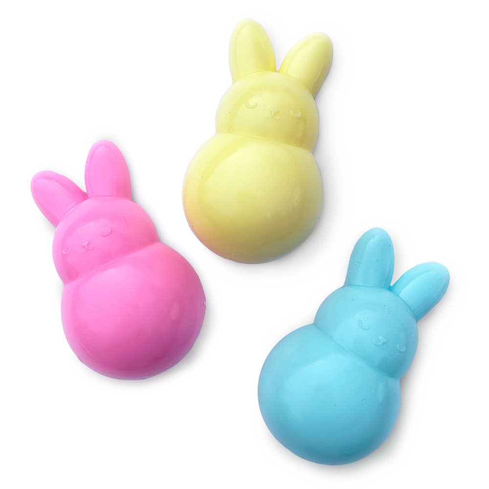 Bunny Blobbies being stretched