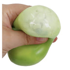 Color-Changing Mango Crunchy Bead Slime Filled TPR Squishy