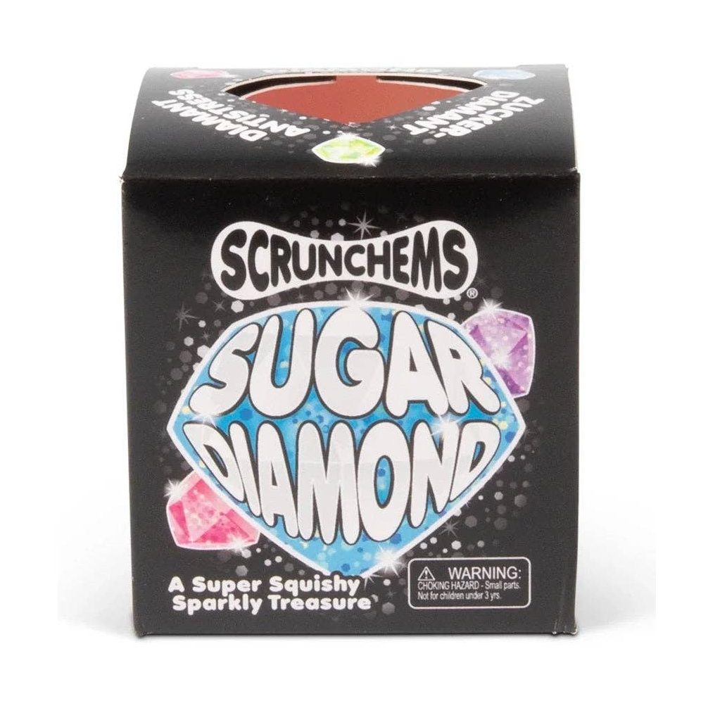 Scrunchems® Sugar Diamonds Squishy Fidget Toy (1pc) Assorted