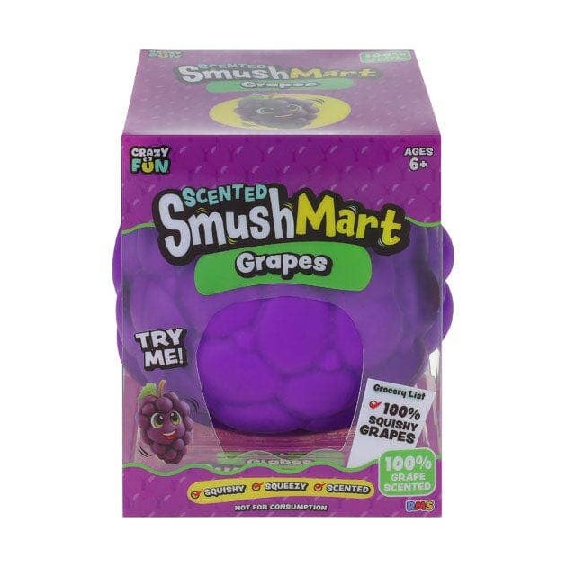 RMS® SmushMart™ Giant Scented Grape Squishy 1pc
