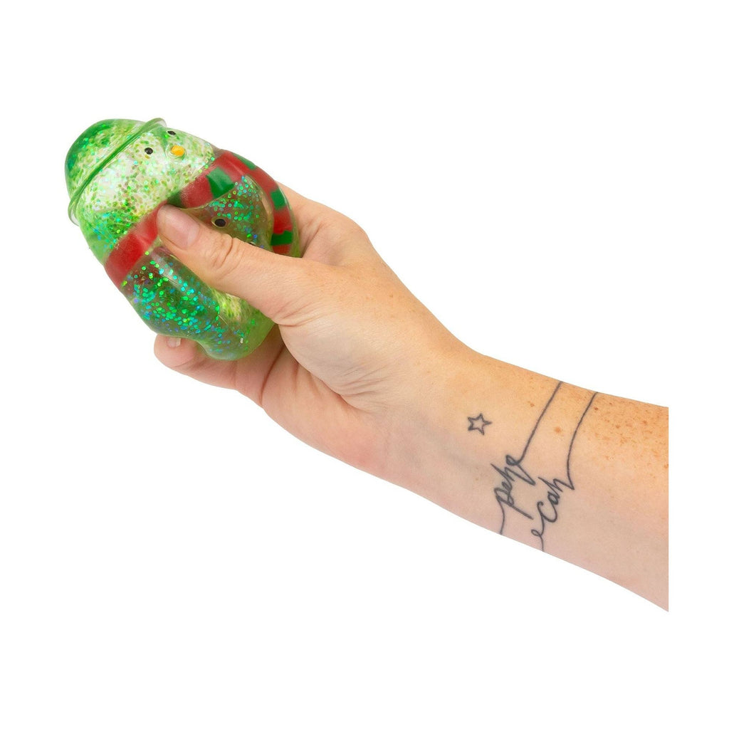 Scrunchems Sugar Snowman Squishy Fidget Toy (1pc) Color Ships Assorted