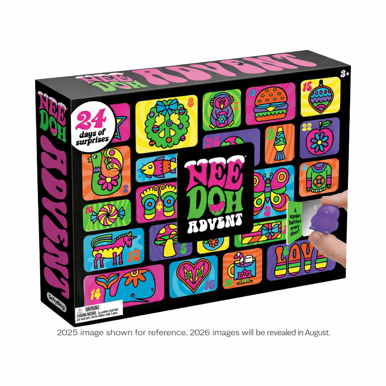 Official NeeDoh Squishmas 2026 Holiday Advent Calendar: PREORDER SHIPS OCTOBER