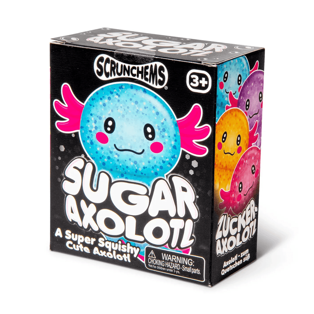 Scrunchems® Sugar Axolotl Squishy Fidget Toy (1pc) Assorted