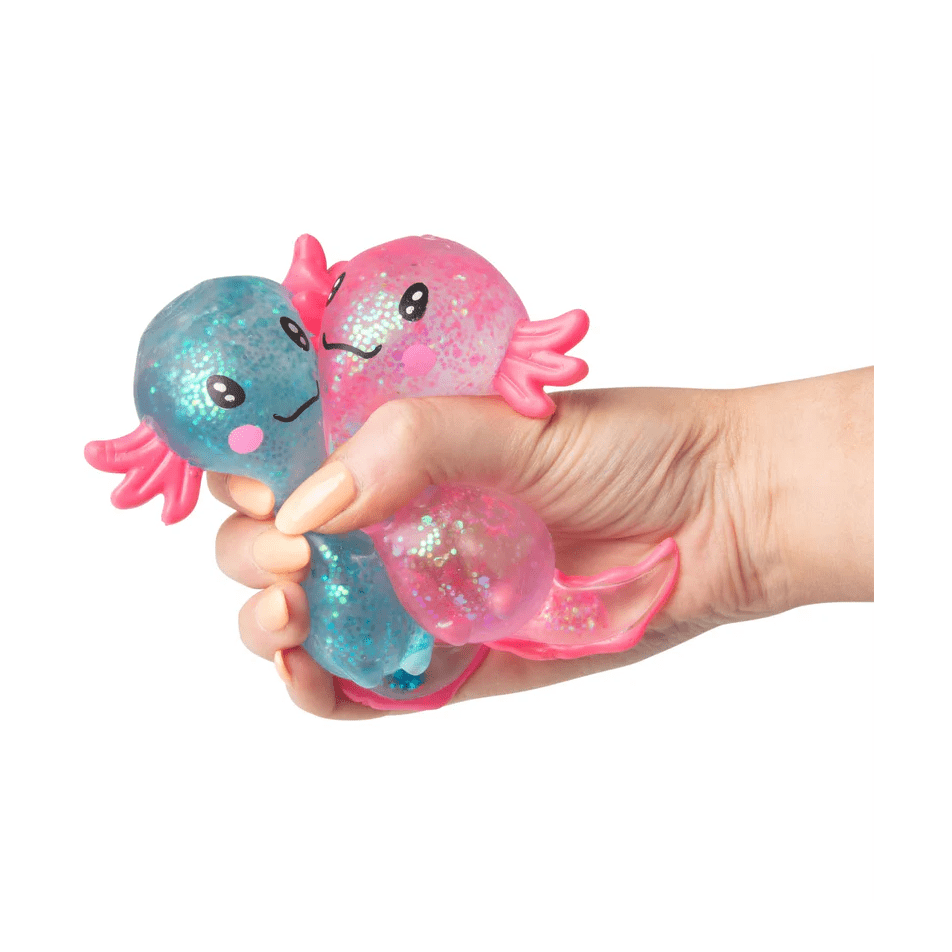 Scrunchems® Sugar Axolotl Squishy Fidget Toy (1pc) Assorted