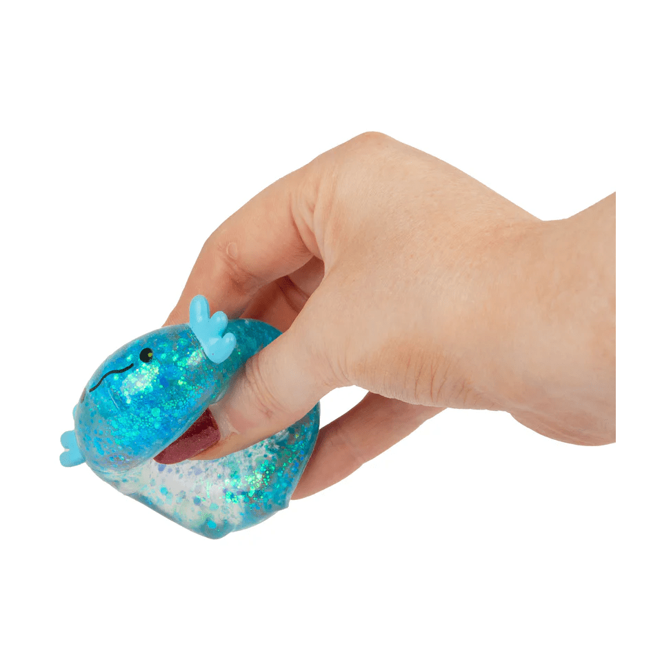 Scrunchems® Mini Sugar Axolotls Squishy Fidget Toy (3pc)