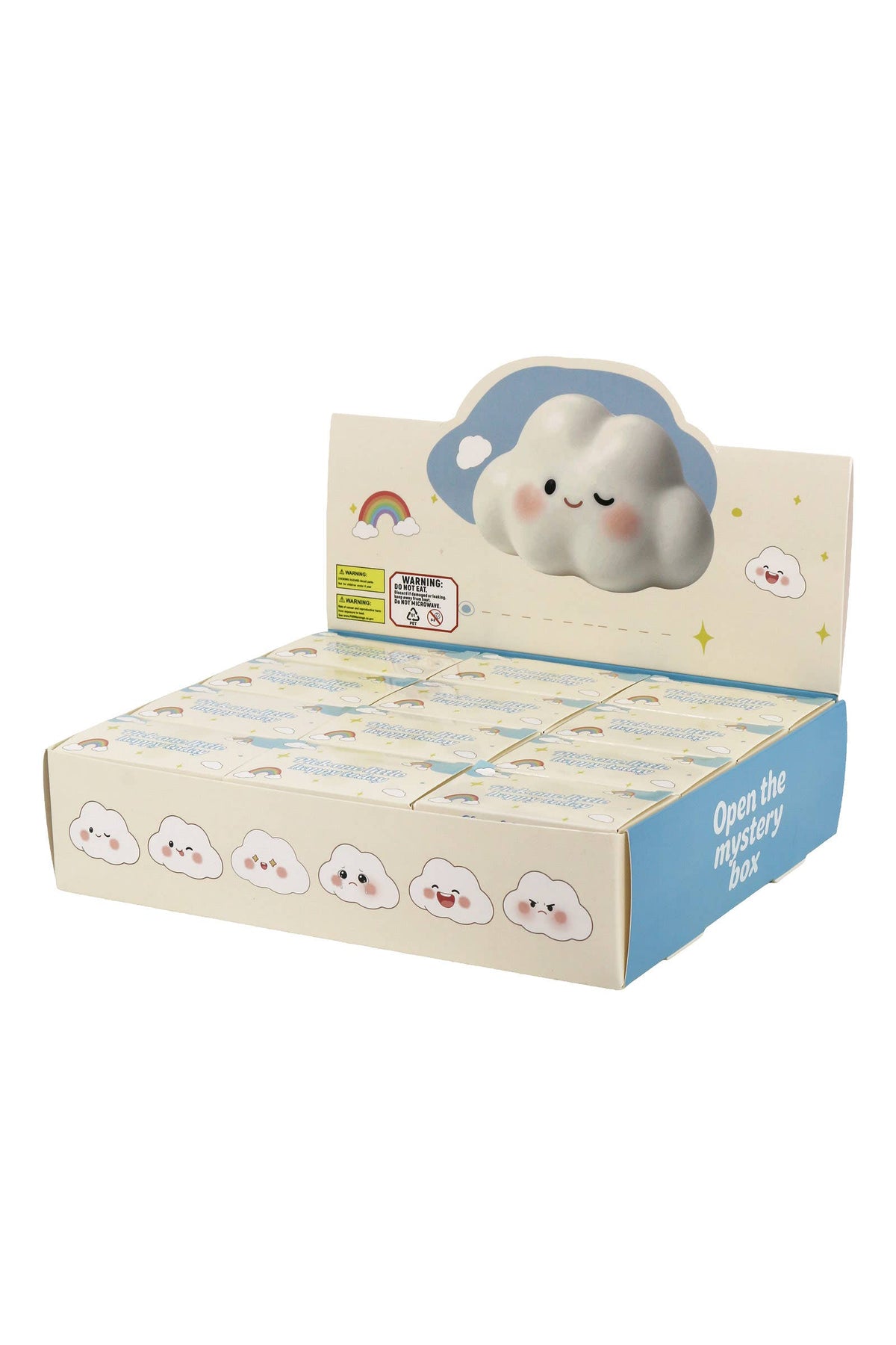 Cloud Crunchy Bead Squishy Toy