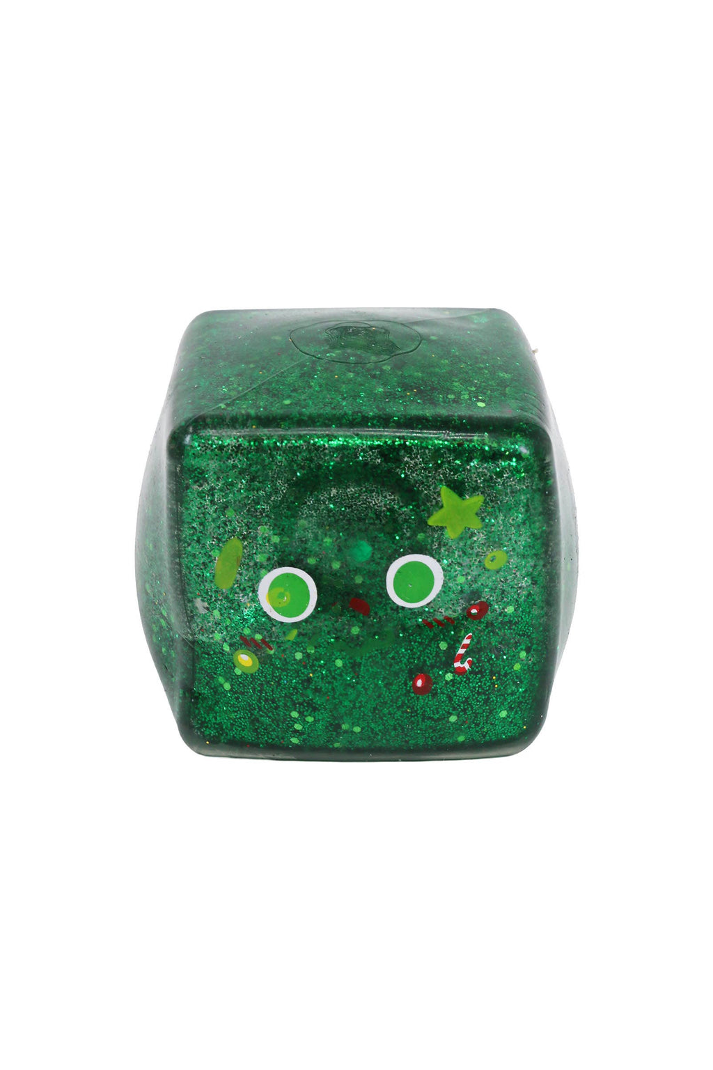 Christmas Glitter Sugar Cube Squishy