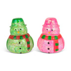 Scrunchems Sugar Snowman Squishy Fidget Toy (1pc) Color Ships Assorted