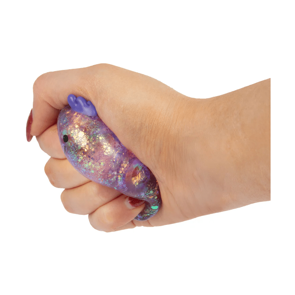 Scrunchems® Mini Sugar Axolotls Squishy Fidget Toy (3pc)