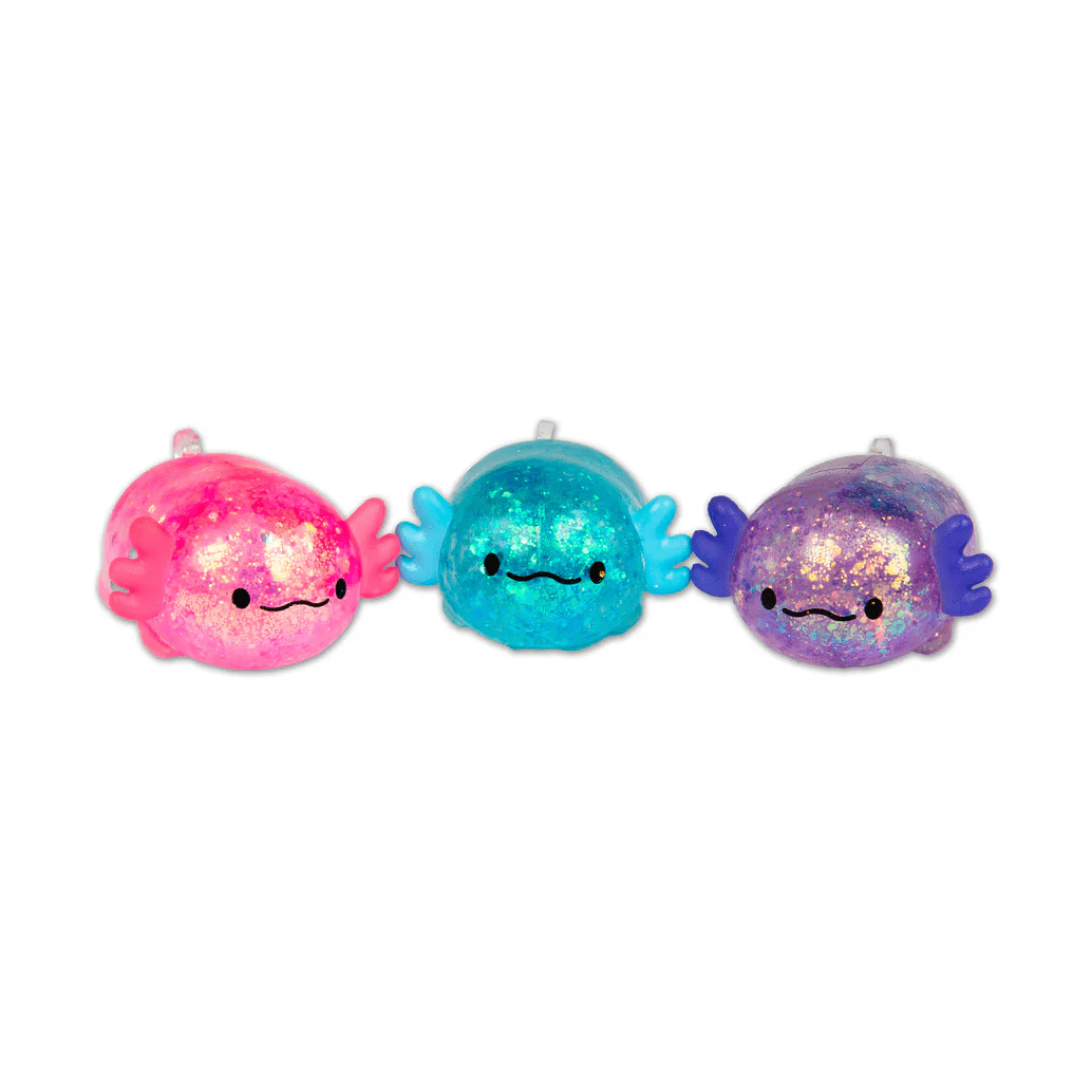 Scrunchems® Mini Sugar Axolotls Squishy Fidget Toy (3pc)