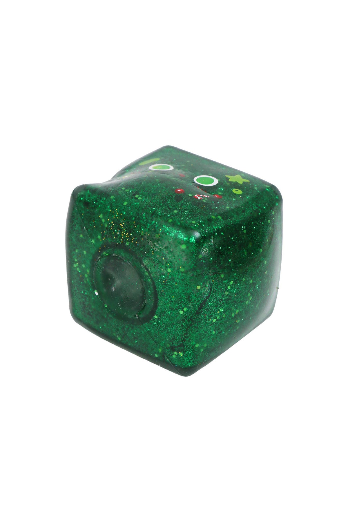 Christmas Glitter Sugar Cube Squishy