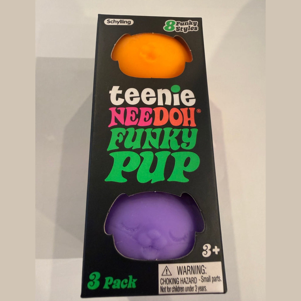 NeeDoh Teenie Funky Pups Squishy Fidget Toy Set of 3