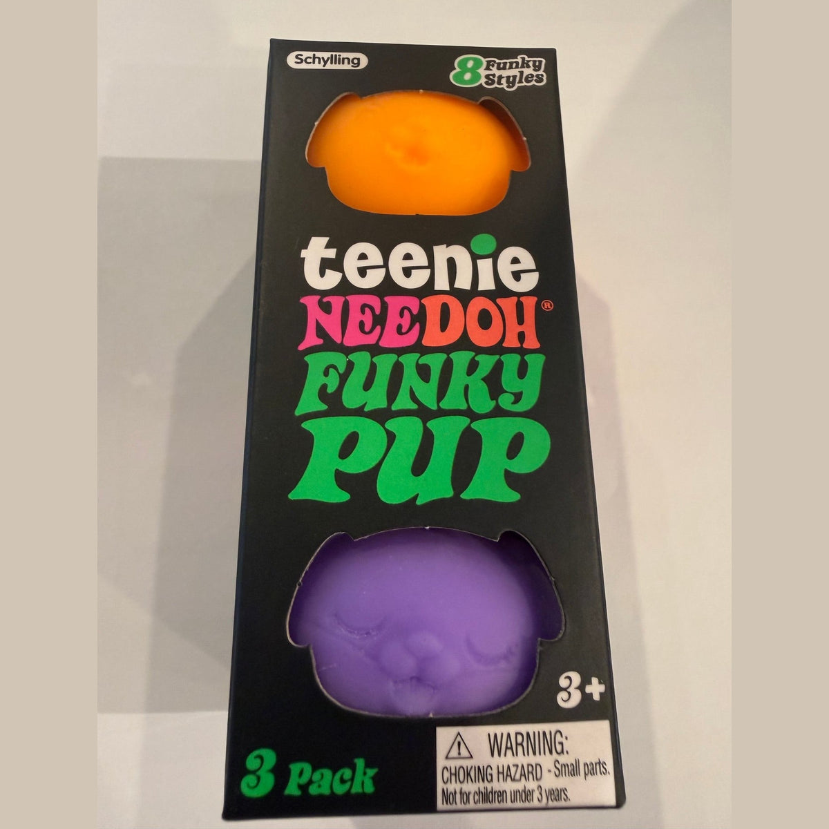 NeeDoh Teenie Funky Pups Squishy Fidget Toy Set of 3