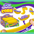 ORB Easy Sqweezy Corn squishy fidget toy shaped like a cob of corn