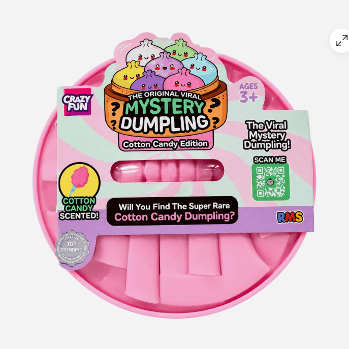 RMS Crazy Fun Mystery Dumpling Cotton Candy Edition squishy toy