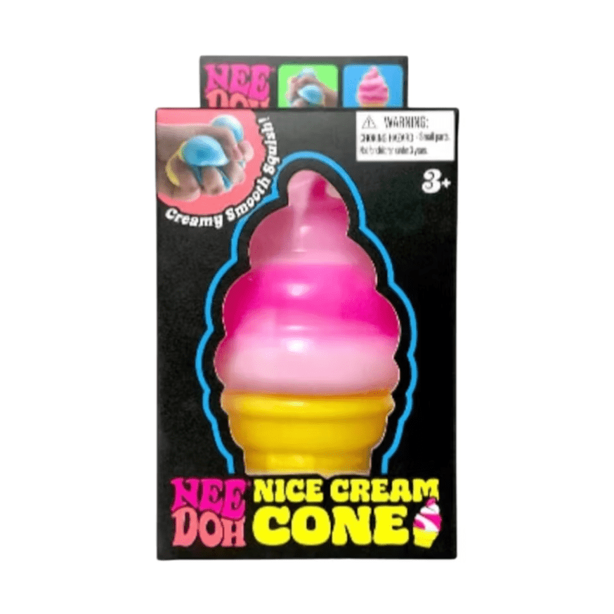 NeeDoh Nice Cream ice cream cone squishy fidget toy