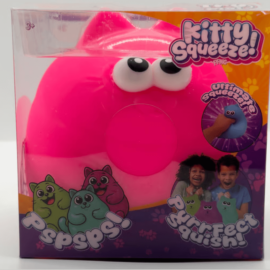 PPNC Kitty Squeeze Squishy Fidget-Random Color