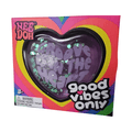 NeeDoh Good Vibes Only Squishy Fidget Toy (Text on Heart May Vary)