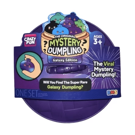 RMS Crazy Fun Squishy Bun Mystery Galaxy Edition gel dumpling squishy