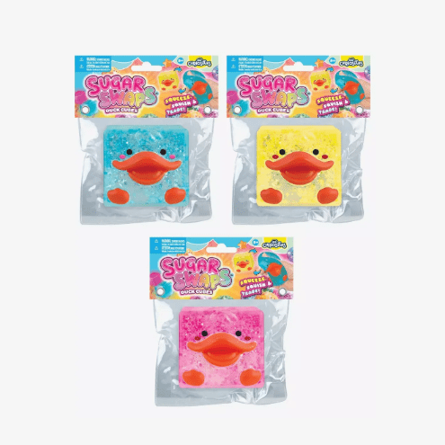 ORB 2.5 Inch Sugar Swaps™ Duck Cubes Squishy Sensory Toy - Assorted