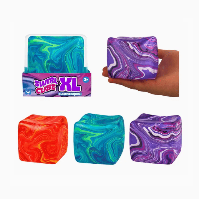 Jumbo Swirl Cube Xl Sugar Squish (1 per order)