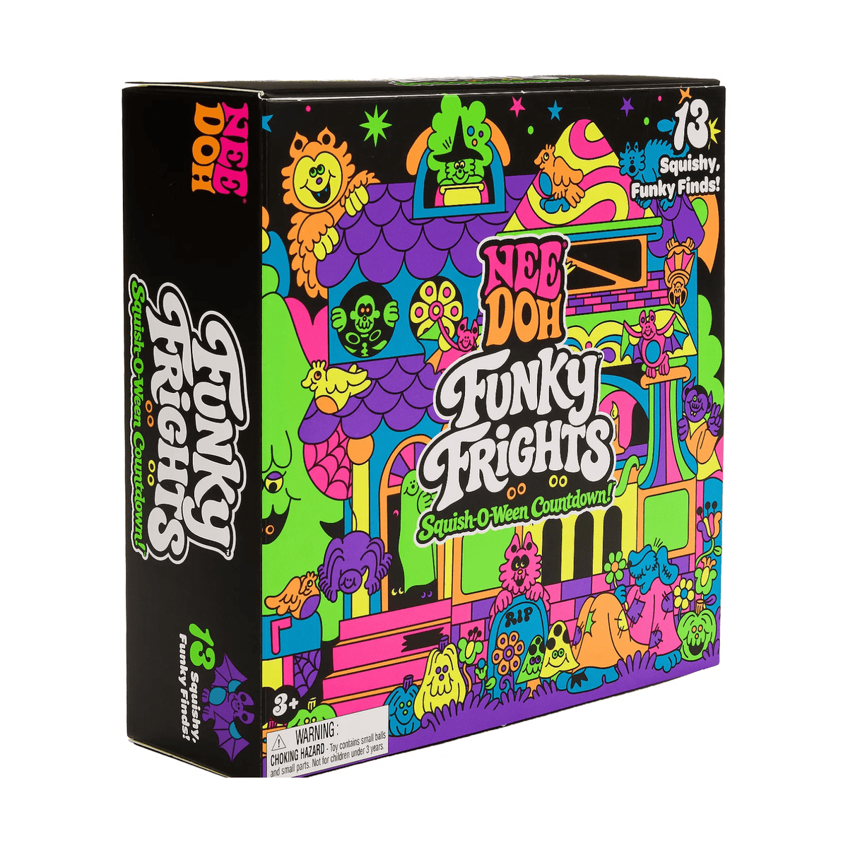 NeeDoh Funky Frights Squish-O-Ween Countdown