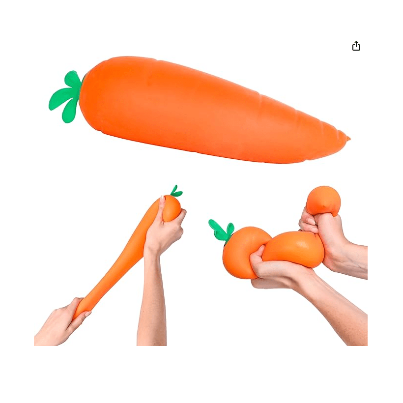 Toymendous Squishy Carrot – Jumbo 11.5 Inch Squishy Vegetable