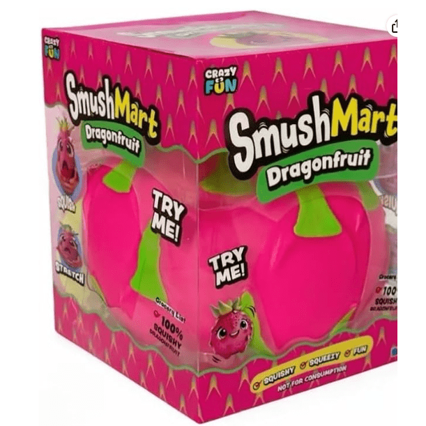 Smushmart dragon fruit squishy