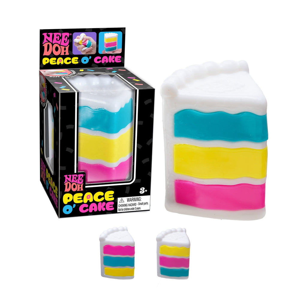 NeeDoh Peace O' Cake squishy fidget toy