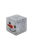 Christmas Glitter Sugar Cube Squishy