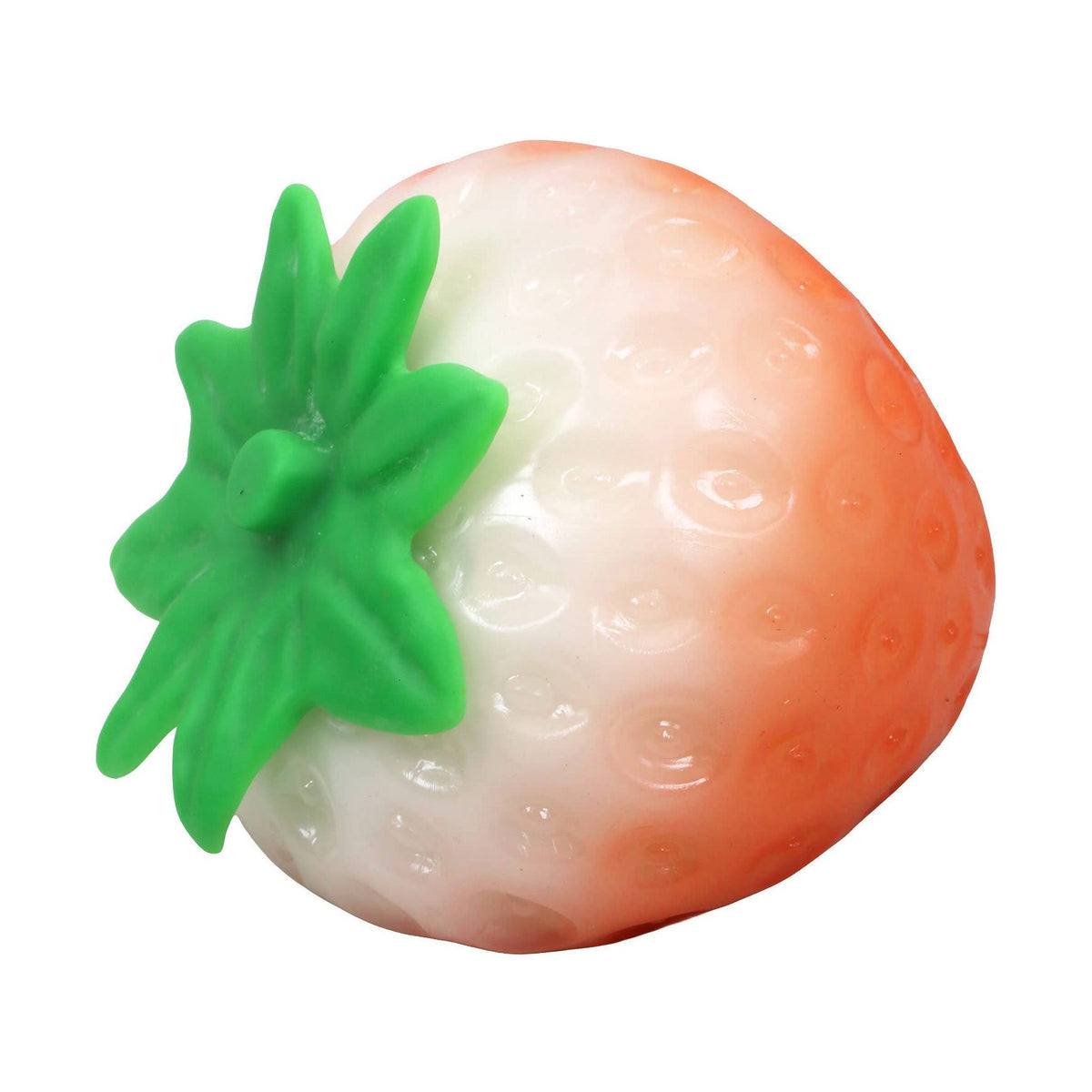 JUMBO Strawberry UV Light Changing Slime Filled Squishy