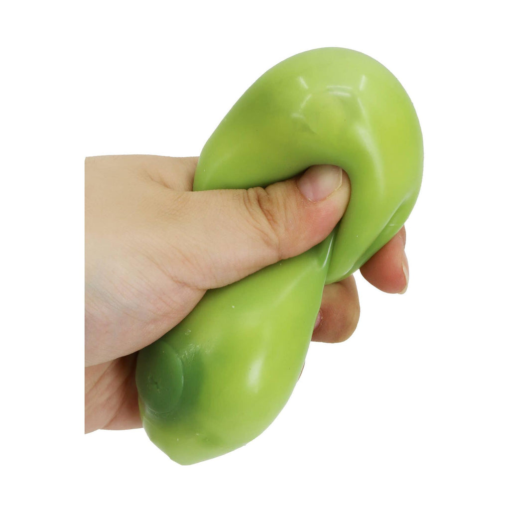 Color-Changing Mango Crunchy Bead Slime Filled TPR Squishy