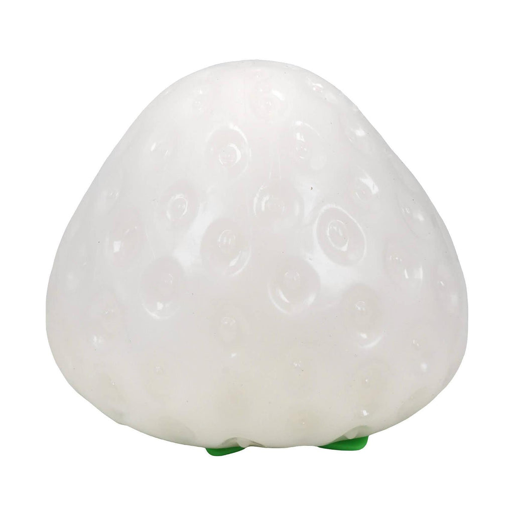 JUMBO Strawberry UV Light Changing Slime Filled Squishy