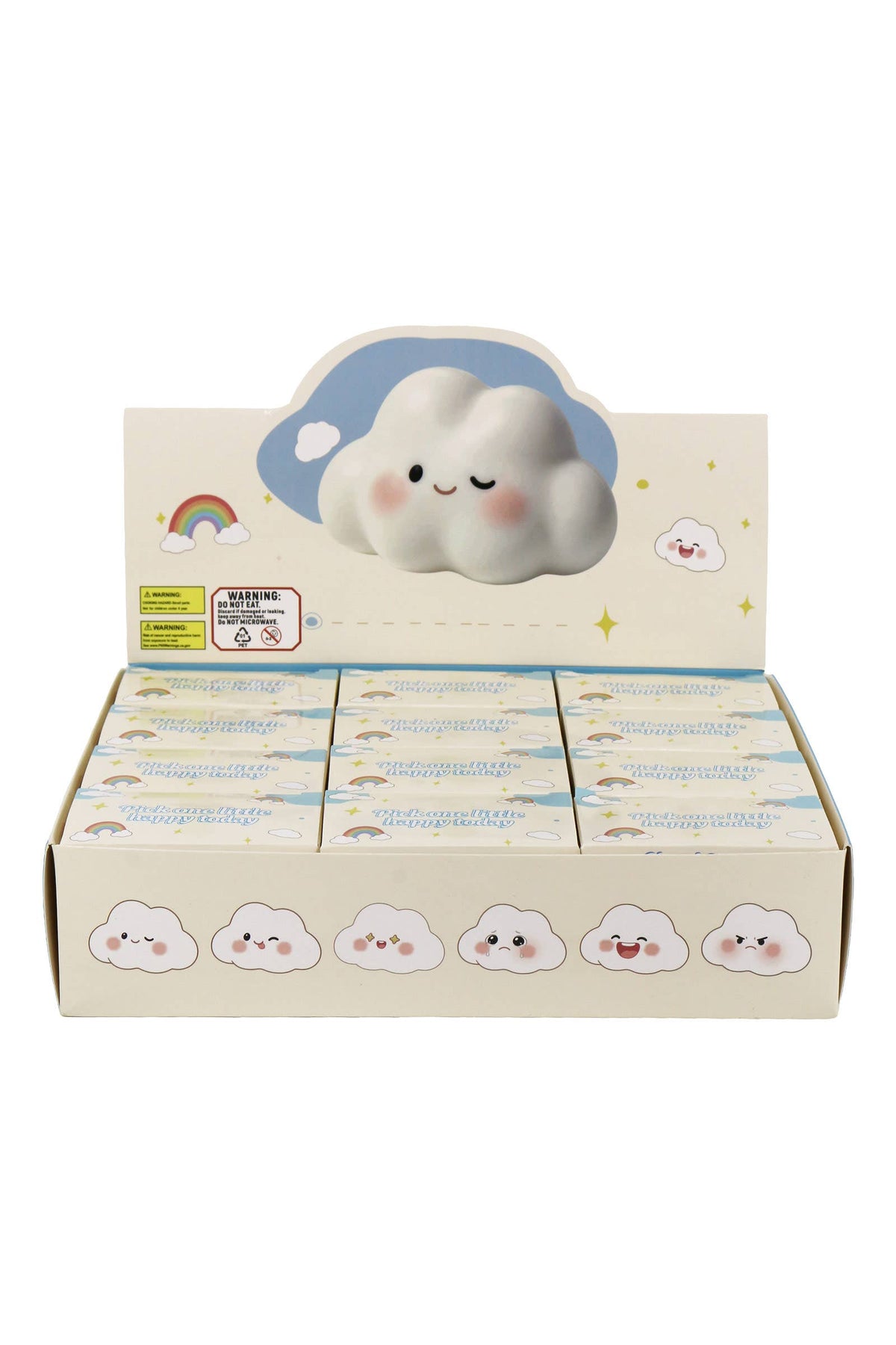 Cloud Crunchy Bead Squishy Toy