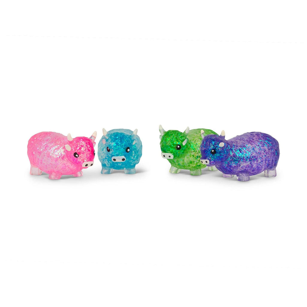 Scrunchems Sugar Highland Cow Squishy Fidget Toy (1pc) Color Ships Assorted