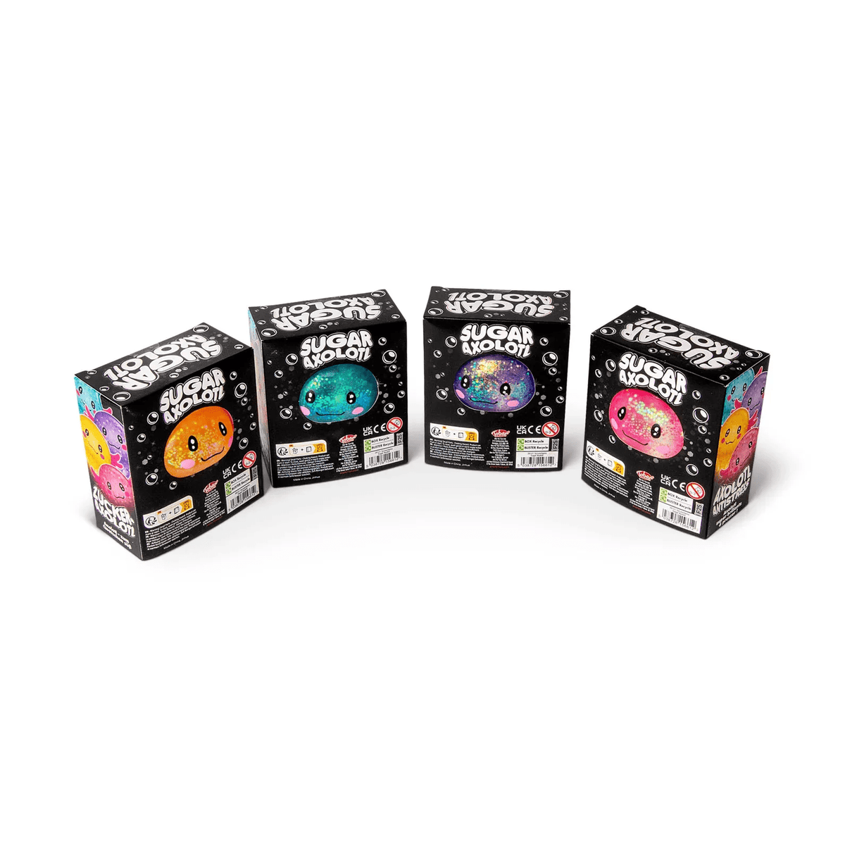 Scrunchems® Sugar Axolotl Squishy Fidget Toy (1pc) Assorted