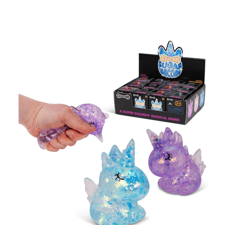 Scrunchems® Sugar Unicorn Squishy | Sensory Fidget Toy (1 per order)