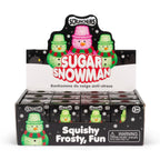 Scrunchems Sugar Snowman Squishy Fidget Toy (1pc) Color Ships Assorted
